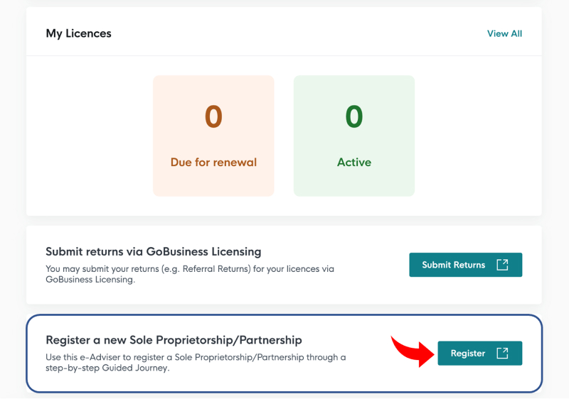 GoBusiness Dashboard overview